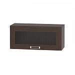 Шкаф верхний горизонтальный остекленный Лофт BMS - Фото 10