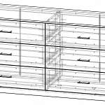 Чертеж Комод Силуэт СВ-293 BMS