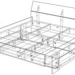 Схема сборки Кровать Кантри 1 BMS