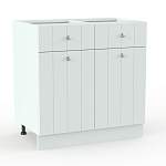 Шкаф нижний с 2-мя дверцами и 2-мя ящиками Прованс BMS - Фото 3