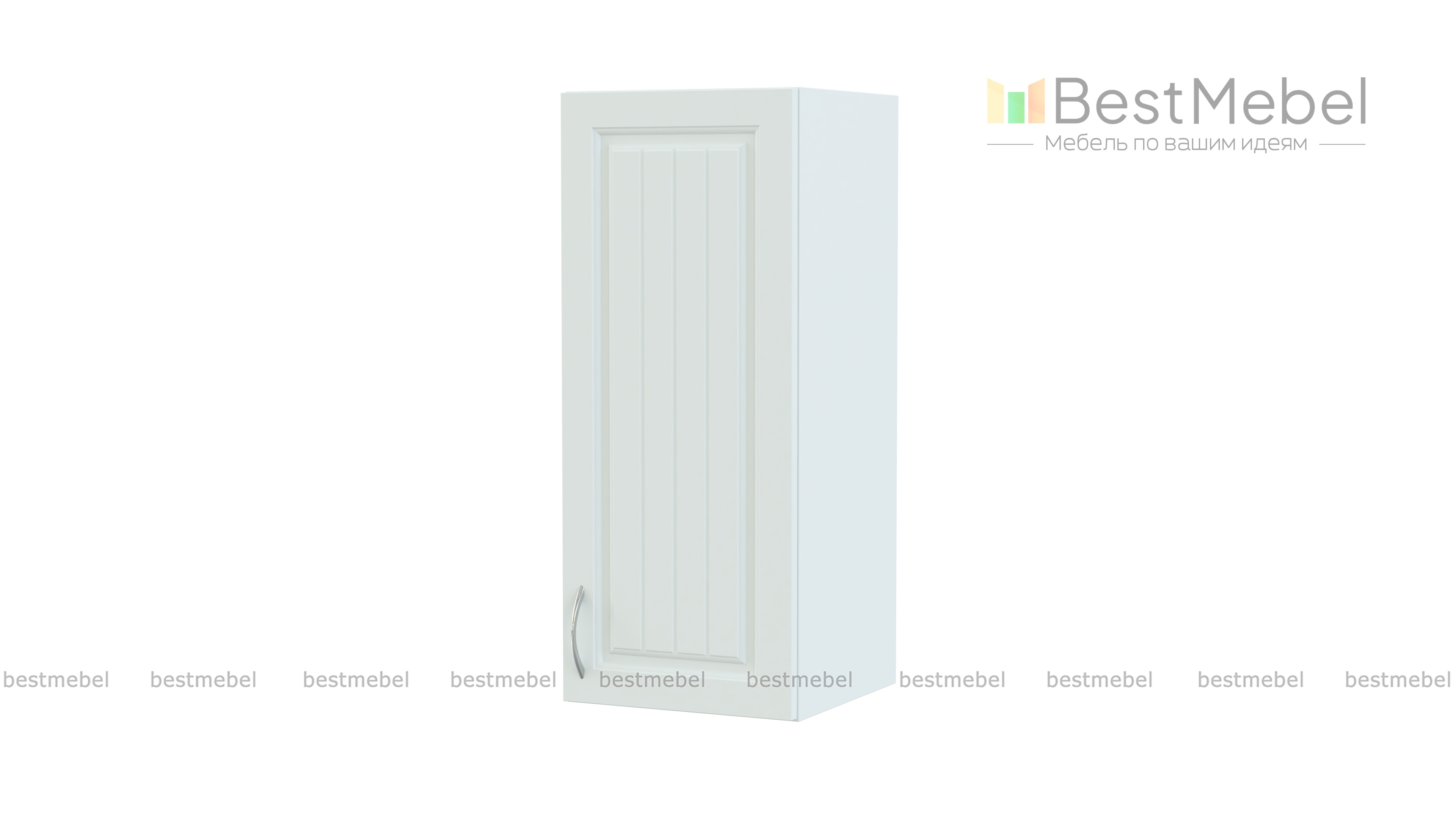 Шкаф навесной Николь 1 дверь BMS