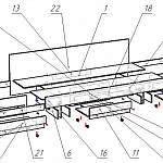 Схема сборки Кровать с ящиками Миндаль-5 BMS