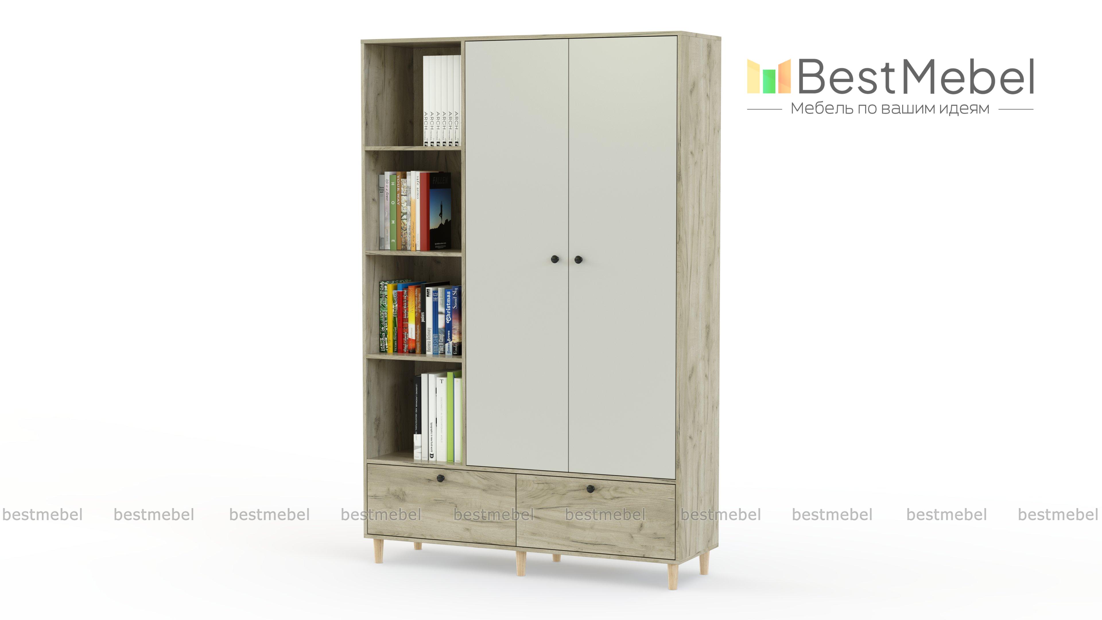 Шкаф распашной Хетти 13 BMS - Фото