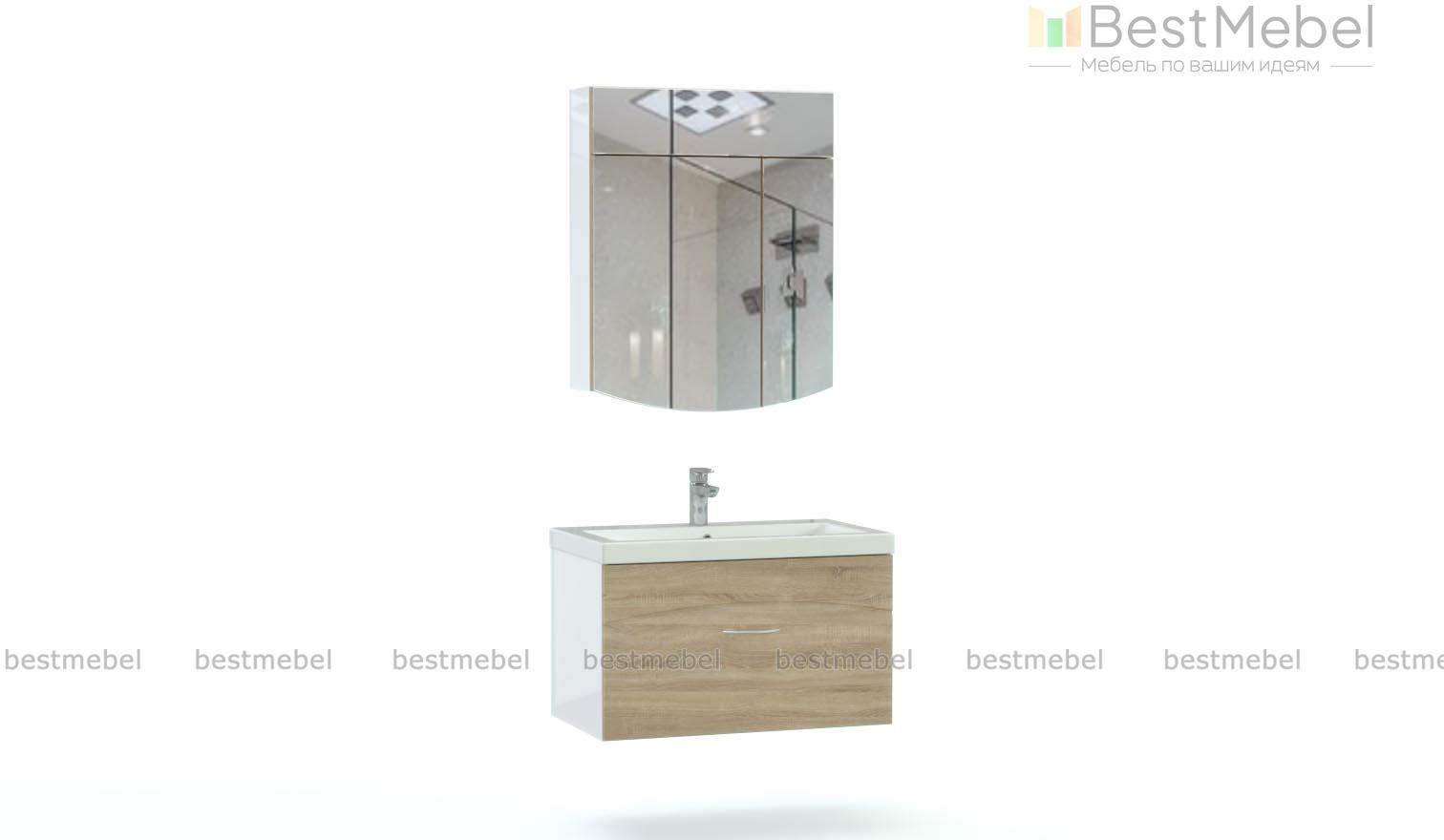Мебель для ванной Линда 5 BMS - Фото