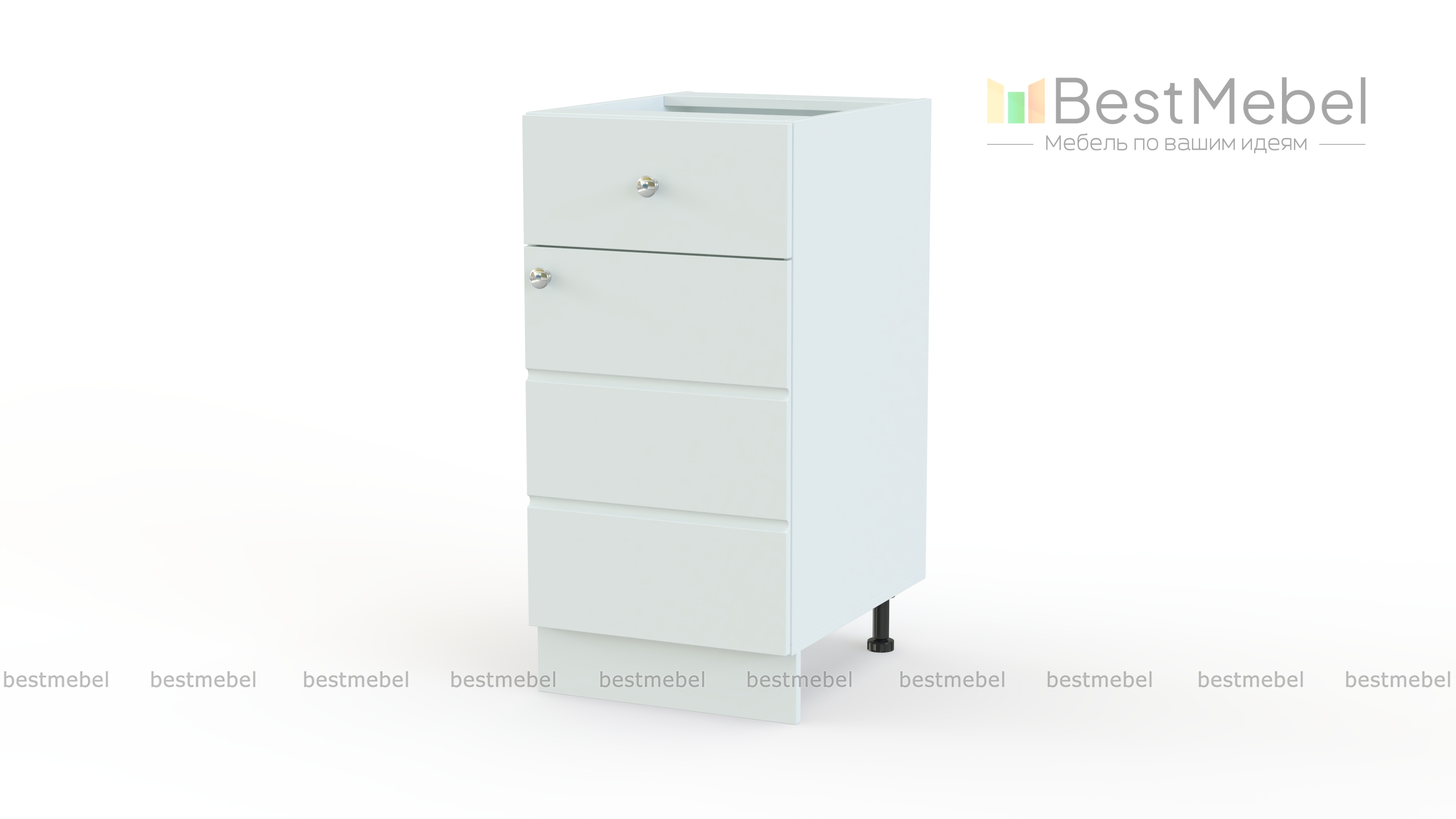 Тумба напольная Квадро 1Я1ДВ BMS