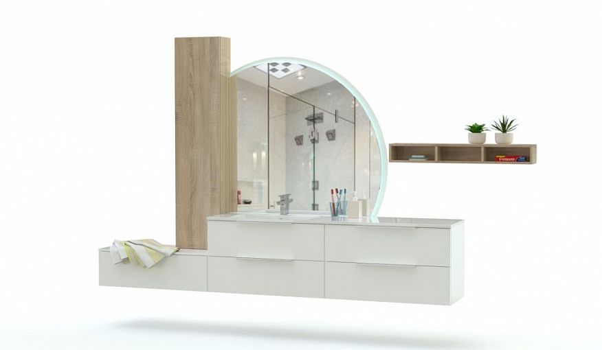Мебель для ванной комнаты Стэп 1 BMS - Фото