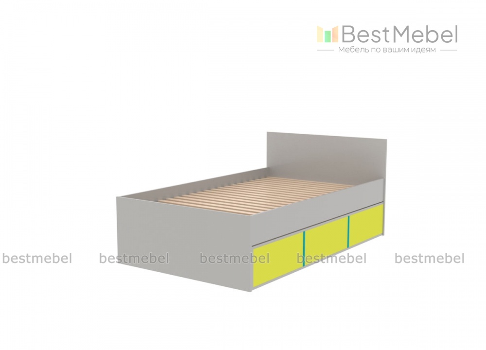 Кровать X Green BMS