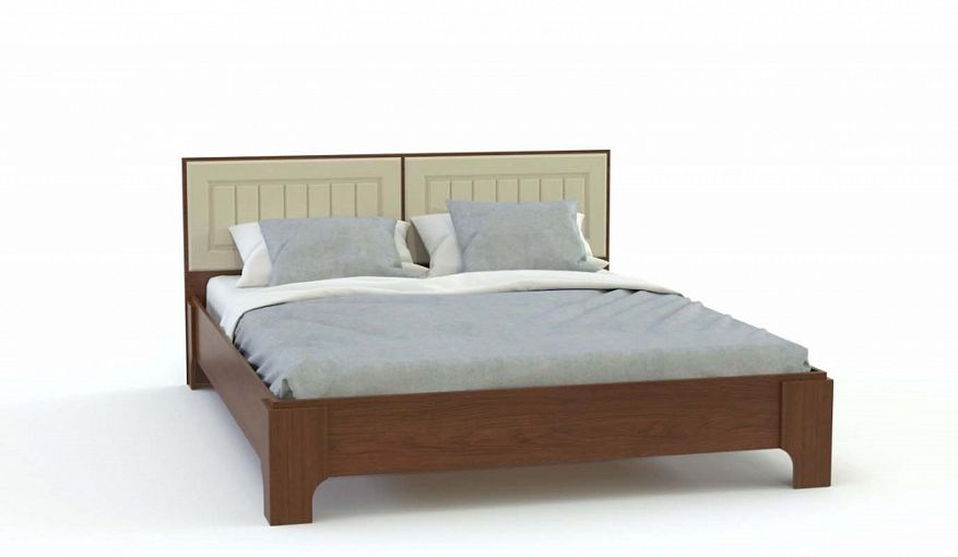 Кровать двуспальная Мишель 1600 BMS - Фото