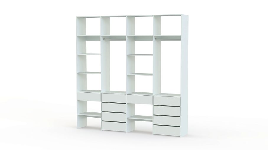 Стеллаж для одежды Мирта 61 BMS - Фото