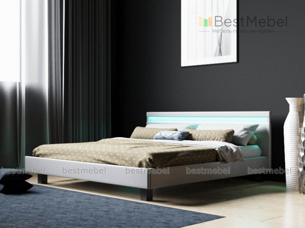 Кровать Франческа с LED BMS