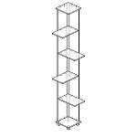 Чертеж Стеллаж Молли К 6 BMS