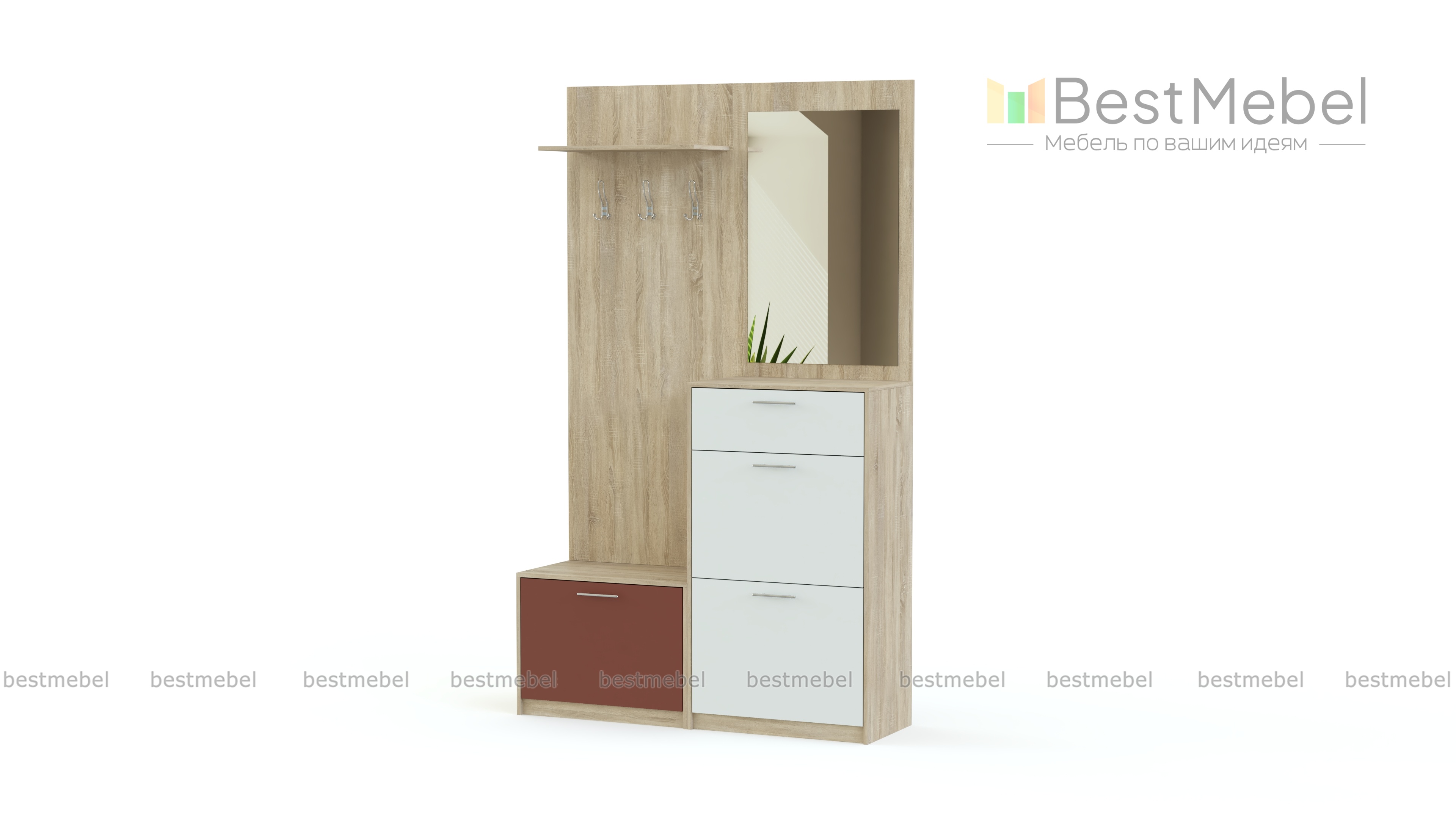 Прихожая Идеал 12 BMS