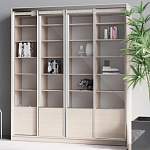 Книжный шкаф-купе Честер 1 BMS - Фото 1