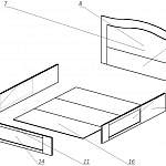 Схема сборки Кровать №7 BMS