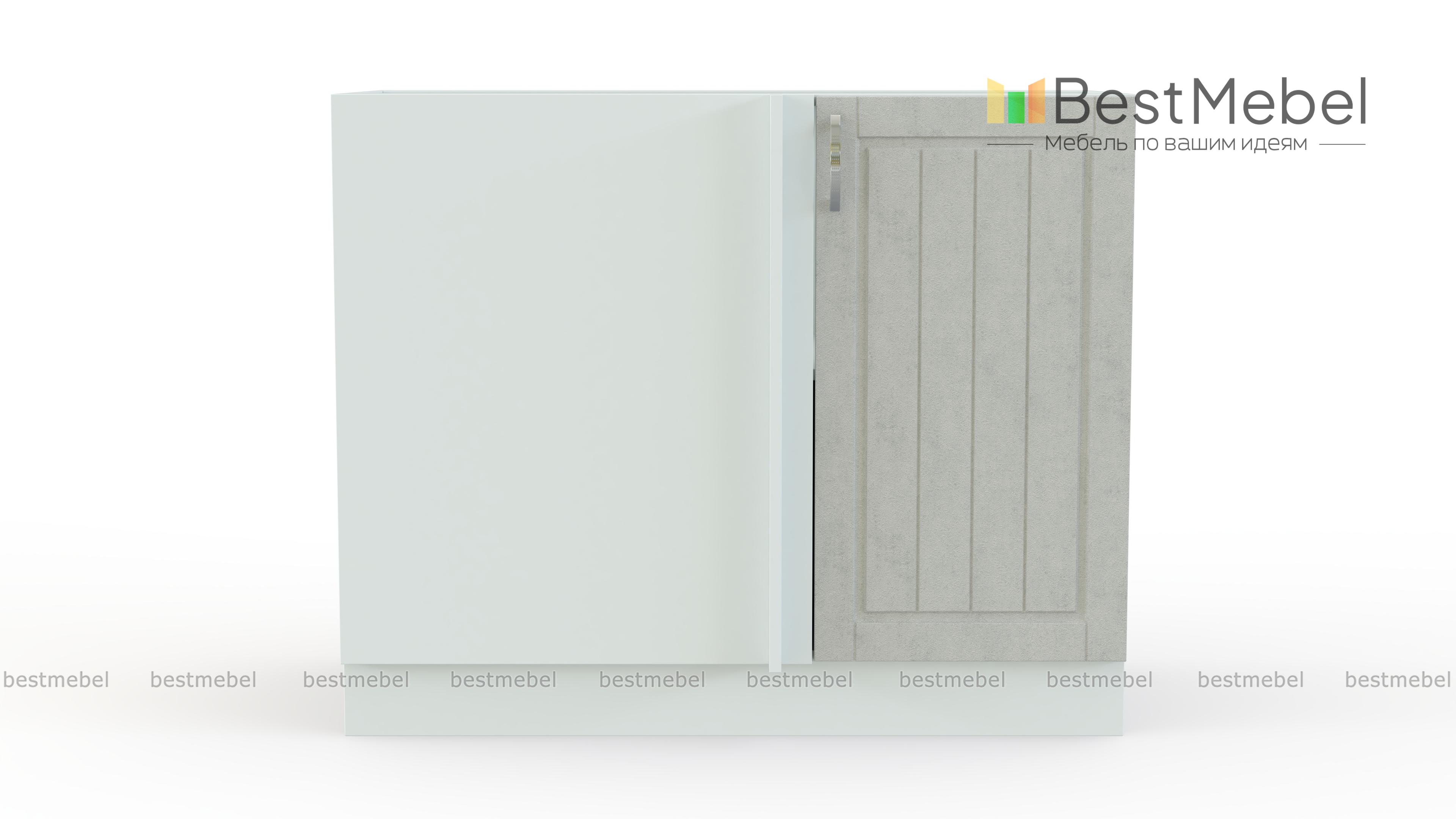 Шкаф нижний Лондон угловой приставной BMS - Фото