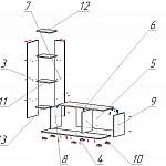Схема сборки Мебель для гостиной Алеф-13 BMS