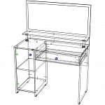 Схема сборки Туалетный набор Тет-А-Тет Премиум BMS