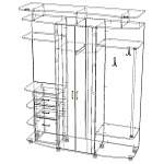 Схема сборки Прихожая Грация 1 BMS