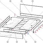 Схема сборки Кровать Бася Сура 6 BMS