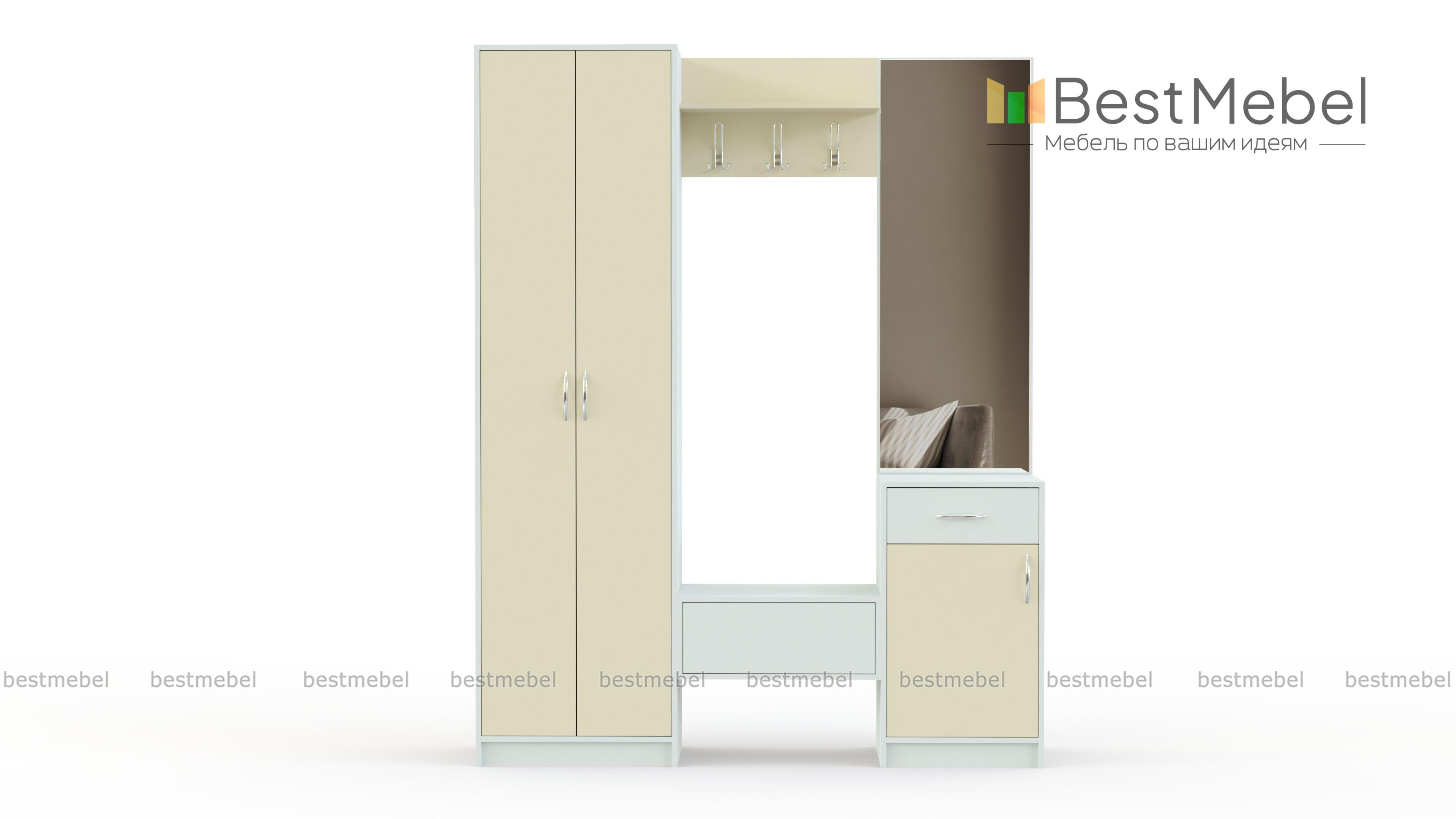 Прихожая модульная Алиса 1 BMS - Фото