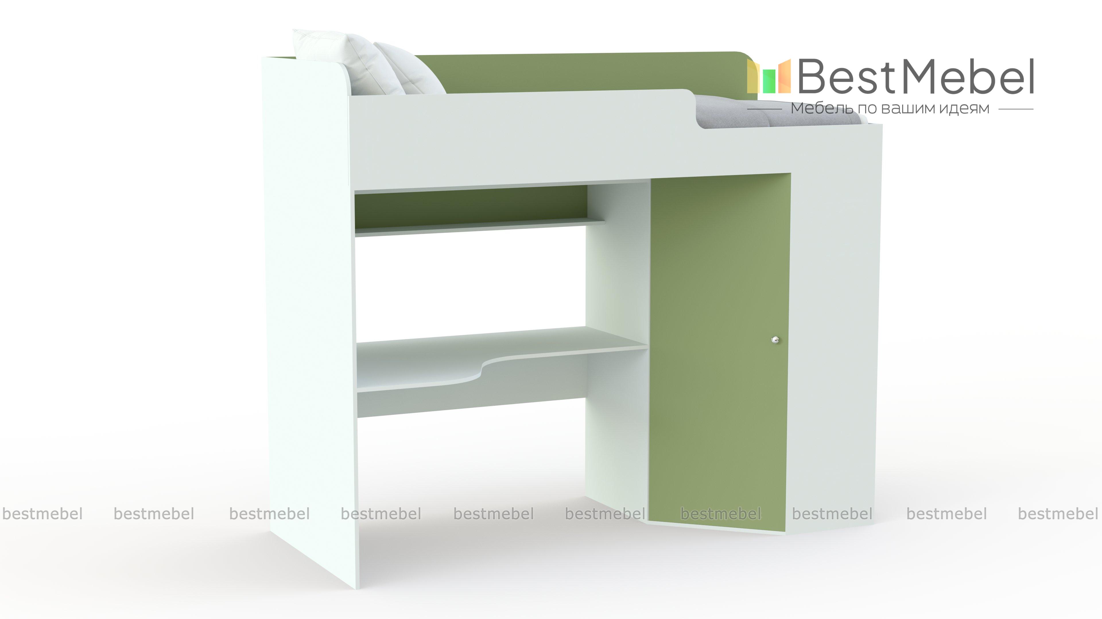 Кровать-чердак Тетрис-1 BMS - Фото