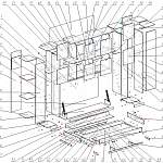 Схема сборки Шкаф-кровать трансформер Хлоя 13 BMS
