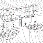 Схема сборки Шкаф-кровать трансформер Энни BMS