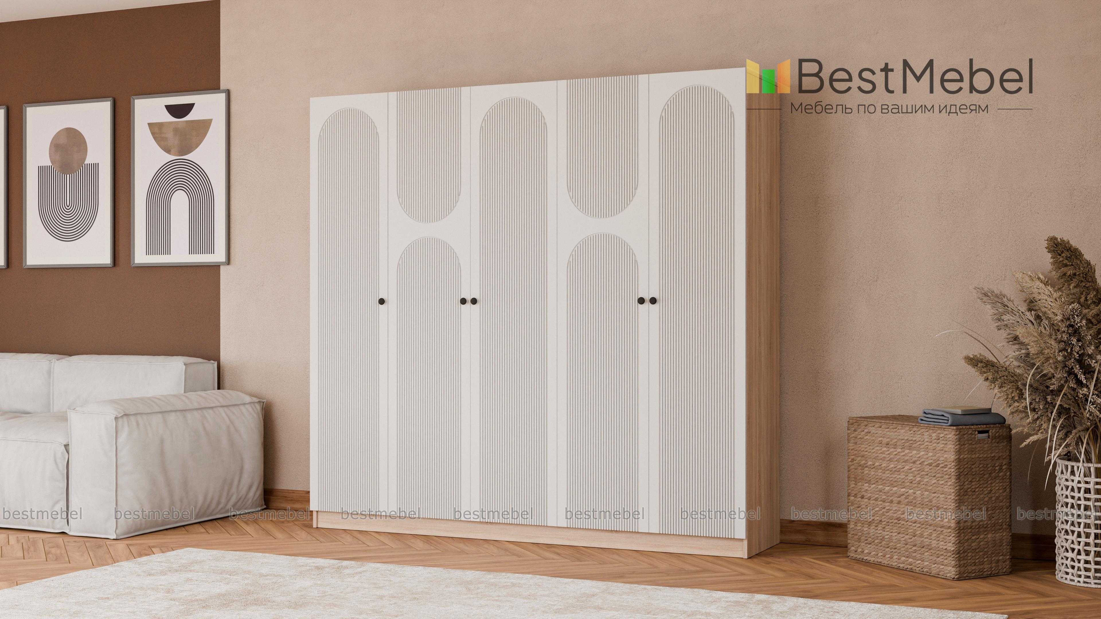 Шкаф распашной Рене 31 BMS - Фото