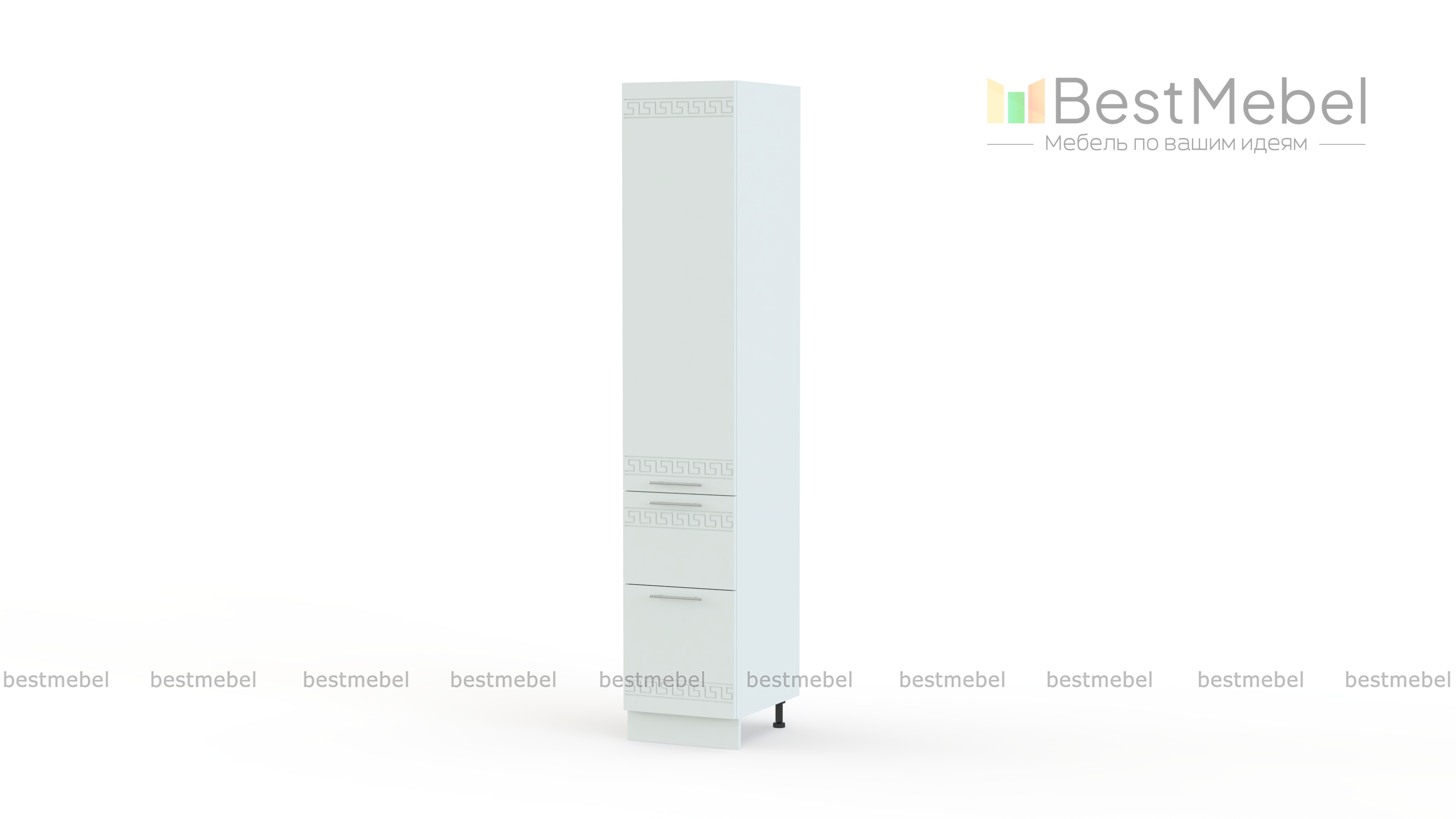 Шкаф-пенал 2 ящика 400 Греция BMS