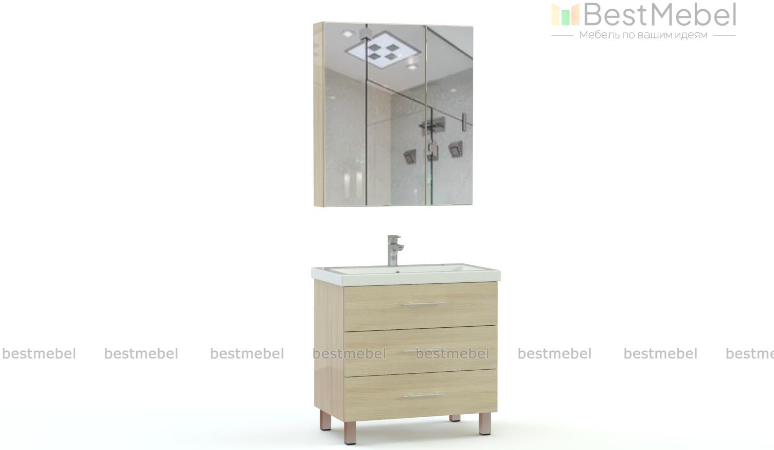 Мебель для ванной Бостон 4 BMS - Фото