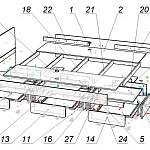 Схема сборки Кровать с 3 ящиками Сара 2 BMS