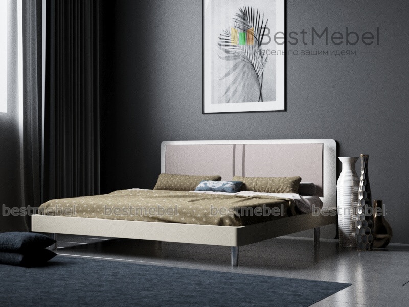 Кровать с подсветкой Алмея BMS