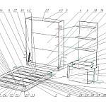 Схема сборки Шкаф-кровать с диваном Нью-2 BMS