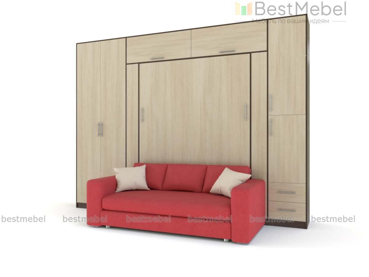 Шкаф-кровать с диваном Изабель-5 BMS - Фото