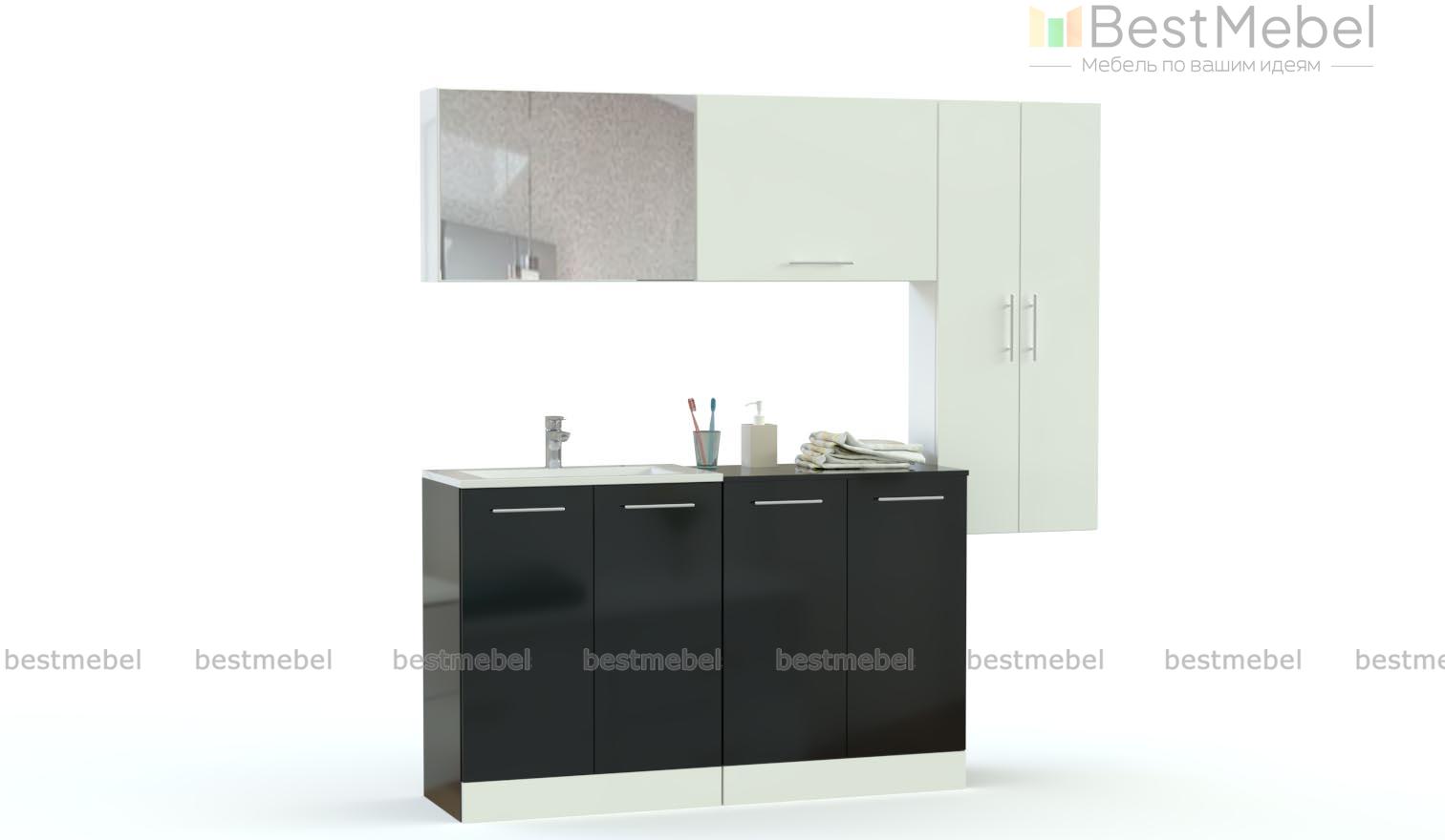 Комплект для ванной комнаты Агава 1 BMS - Фото