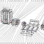 Схема сборки Спальня Юнона модульная BMS
