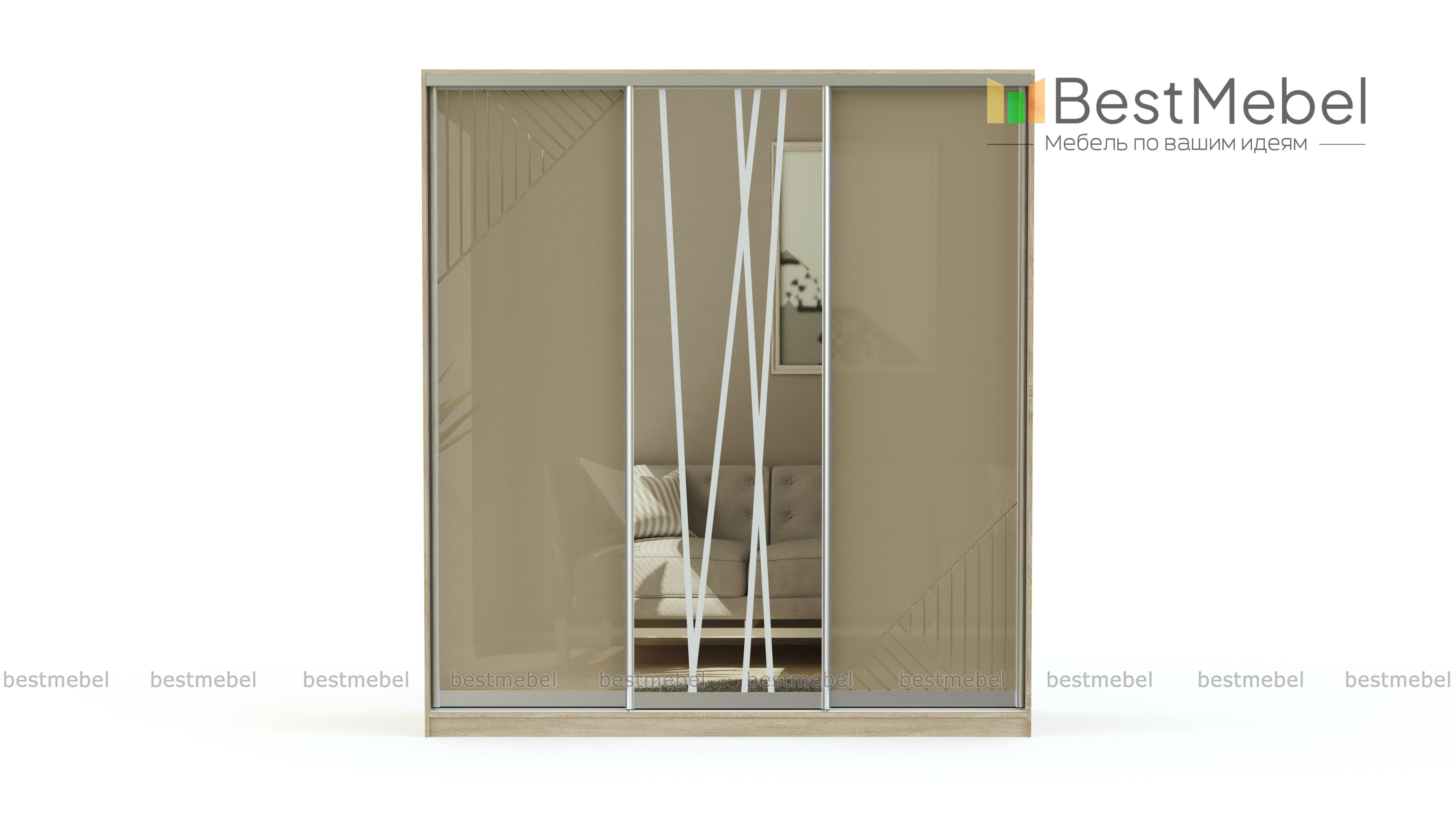 Шкаф-купе Зета 2 BMS - Фото