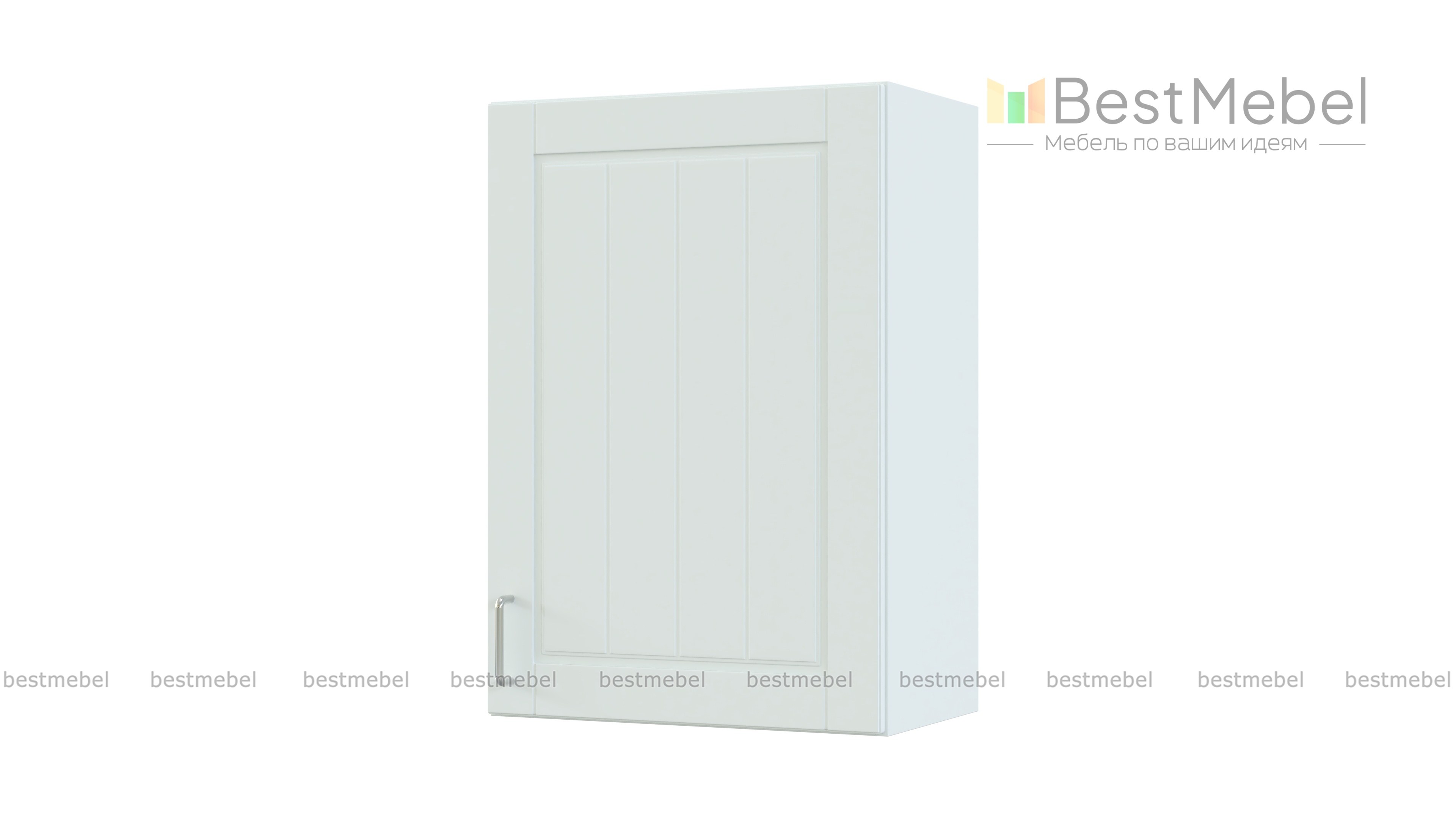 Шкаф навесной 1 дверь Изабелла BMS