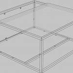 Чертеж Журнальный стол Руби 5 BMS