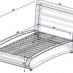 Чертеж Кровать Верона 5 BMS