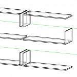 Чертеж Полка настенная Жаклин 5 BMS