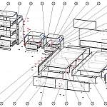 Схема сборки Спальня Рамона 3 BMS