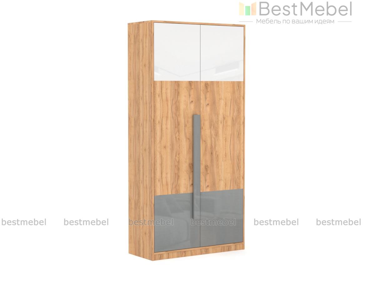 Шкаф двустворчатый Нимфа 10 BMS - Фото