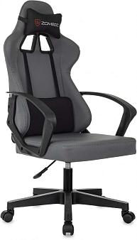 Кресло игровое Zombie 1 серого цвета