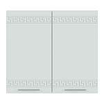 Шкаф навесной 2 двери Греция BMS - Фото 2