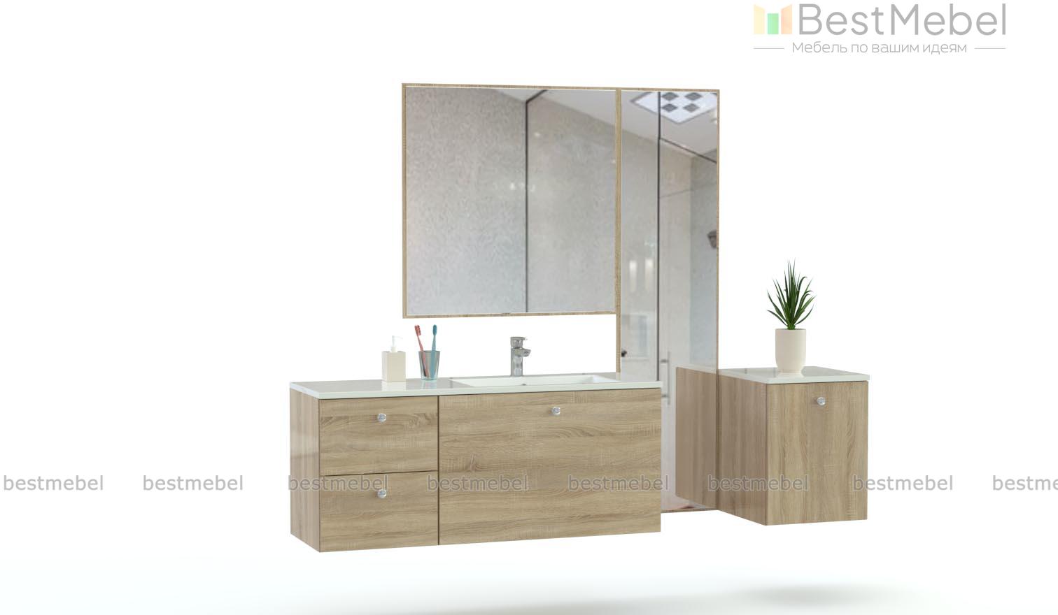 Мебель для ванной Лазурь 5 BMS - Фото