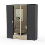 Распашной шкаф Линда-4 BMS - Фото 7