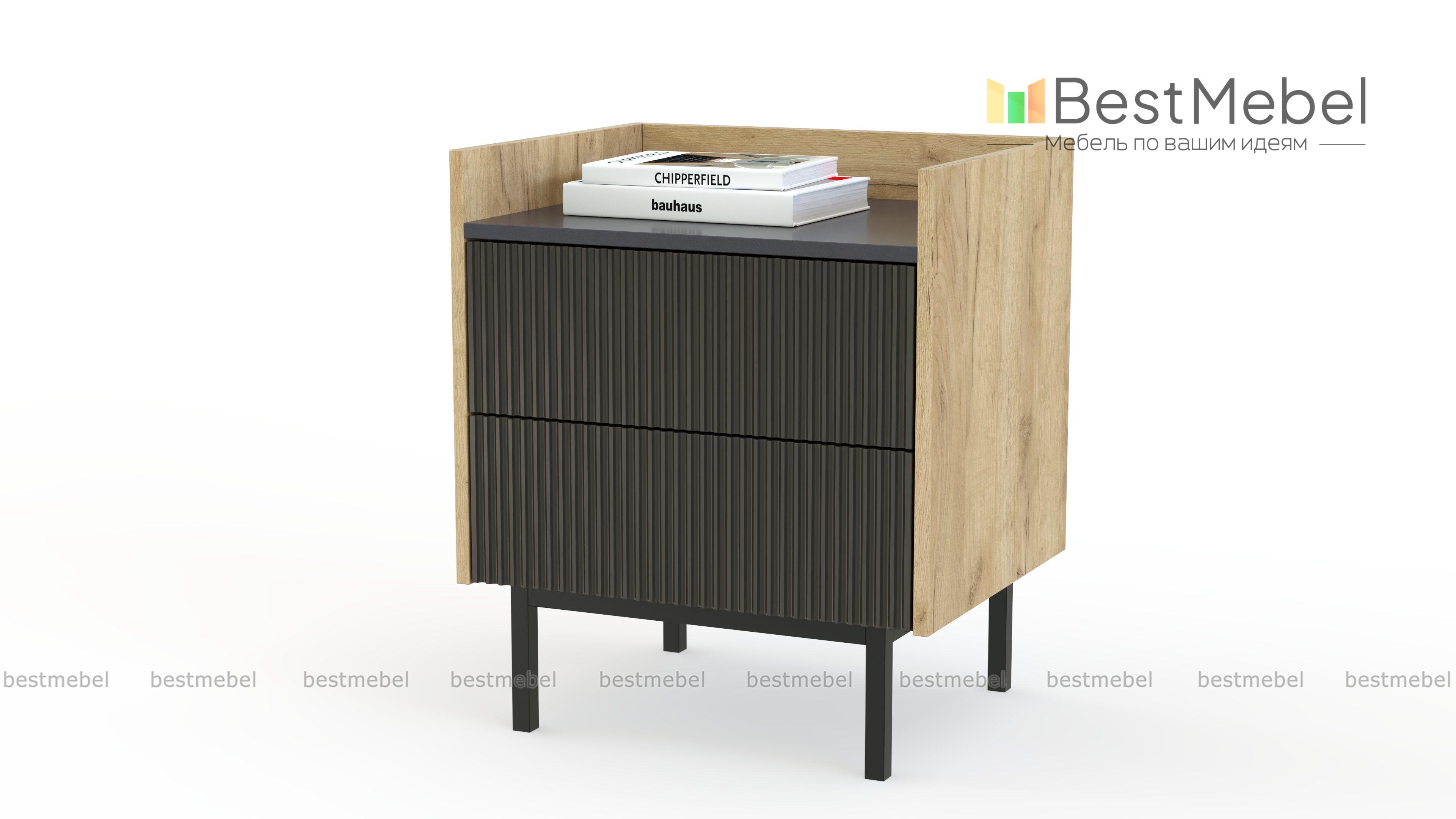 Тумба прикроватная Николь 12 BMS - Фото