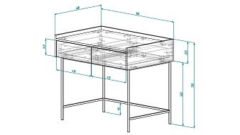 Стол  (900х780х600)