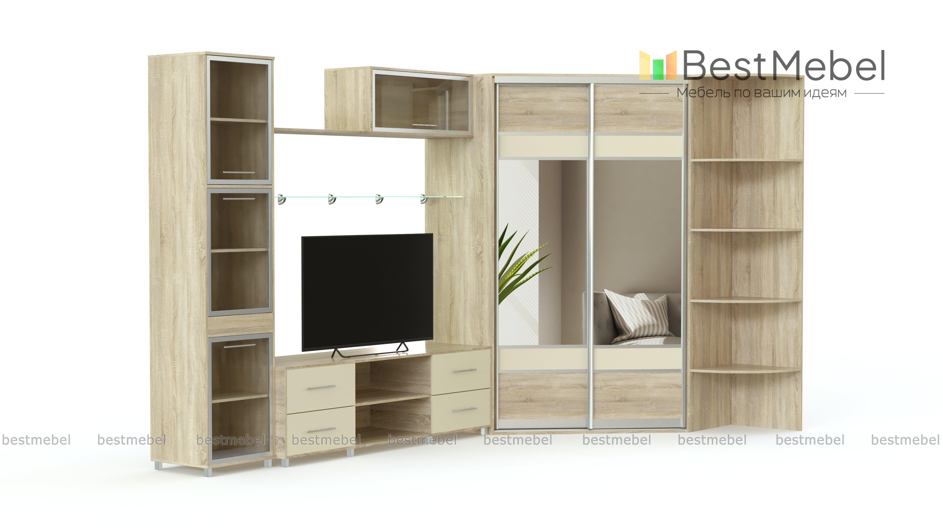 Угловая стенка Мария 23 BMS - Фото